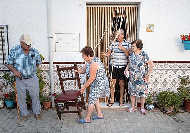 Saliendo a pasar la tarde.