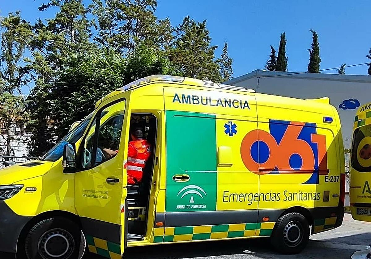 Atropello a una mujer en La Caleta este lunes.