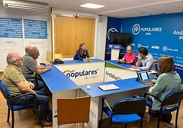 Reunión con los representantes de los colectivos vecinales.