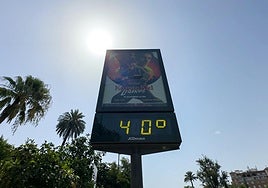Andalucía puede alcanzar los 40 grados esta semana