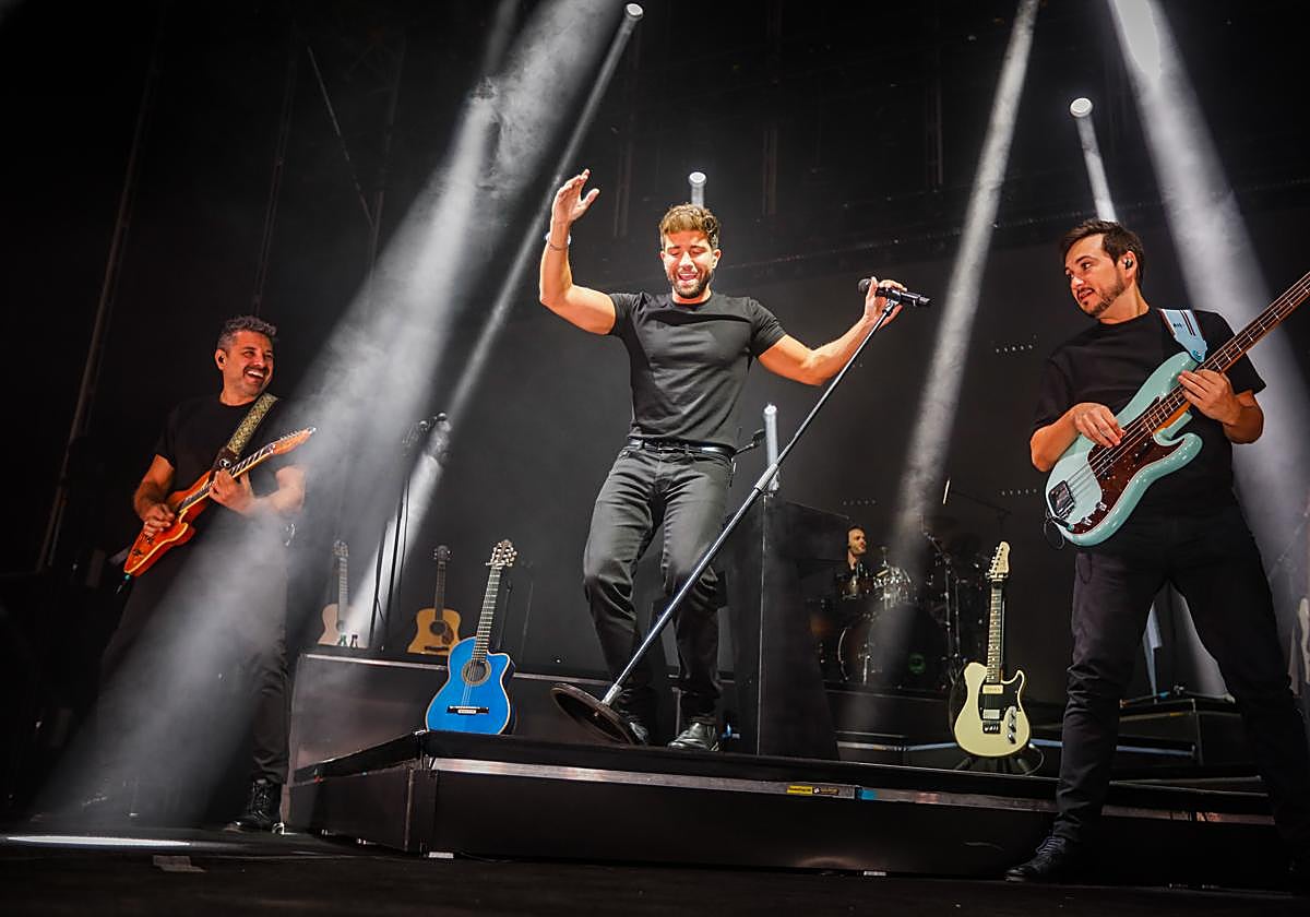 Concierto de Pablo Alboran en Granada, en una imagen de archivo