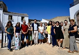 La diputada de Igualdad, Elena Duque, y el diputado de Centros Sociales, Roberto González, han realizado una visita a Zagra.