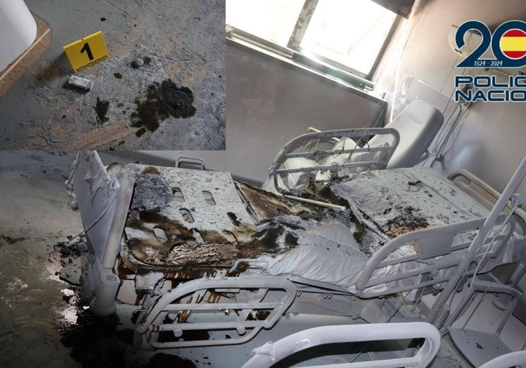 Imputado un hombre de 60 años por el incendio que obligó a desalojar a 30 pacientes en el Clínico