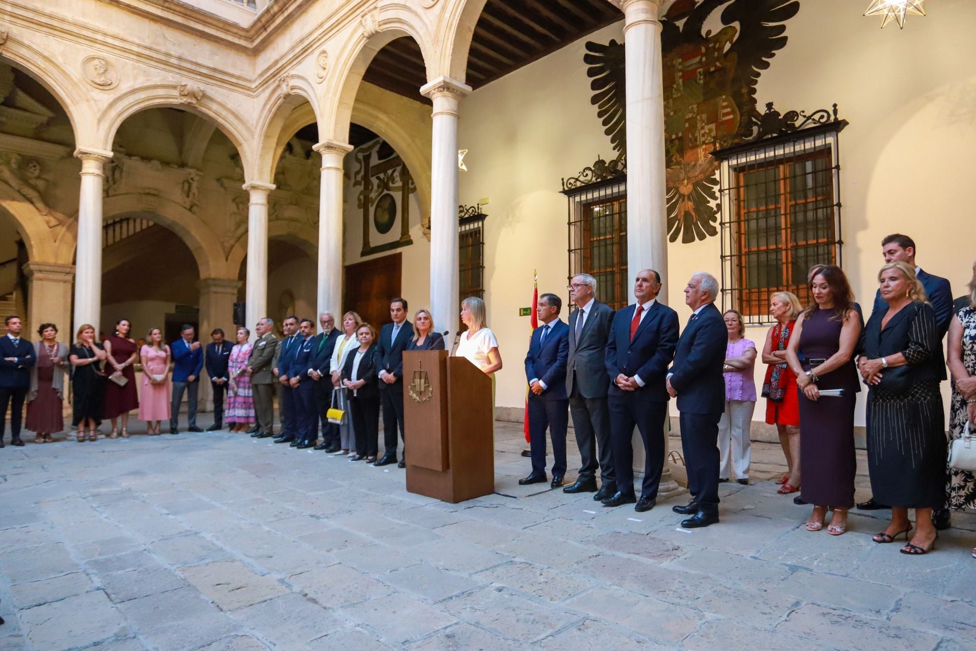 Apertura del año judicial que tuvo lugar ayer en la Real Chancillería de Granada