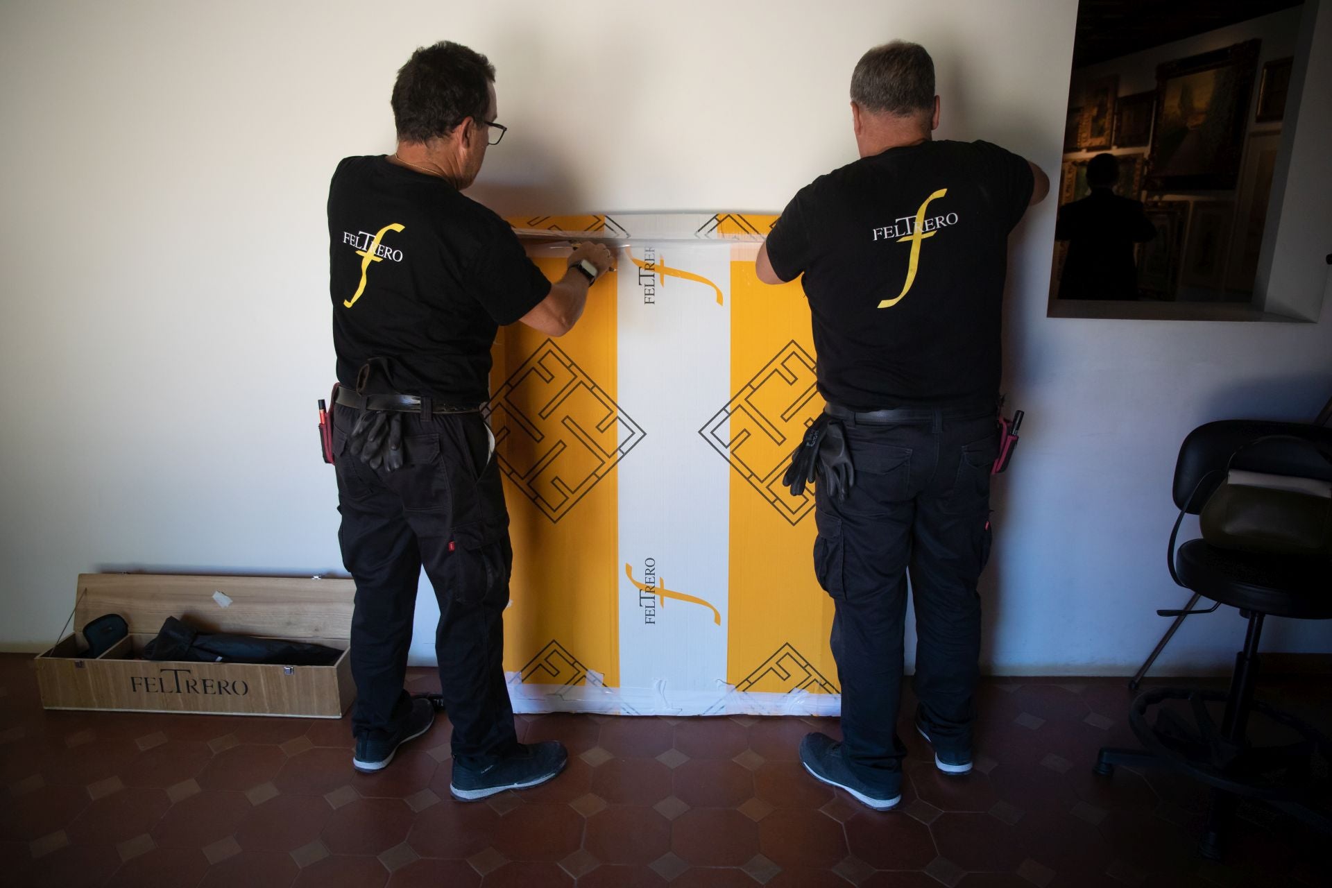 Así fue el traslado del &#039;Jardín de Lindaraja&#039; de Sorolla al Museo Ángel Barrios