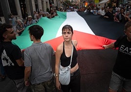 Las imágenes de la marcha en Granada contra el genocidio en Gaza