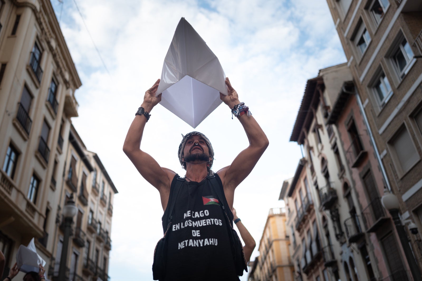 Las imágenes de la marcha en Granada contra el genocidio en Gaza