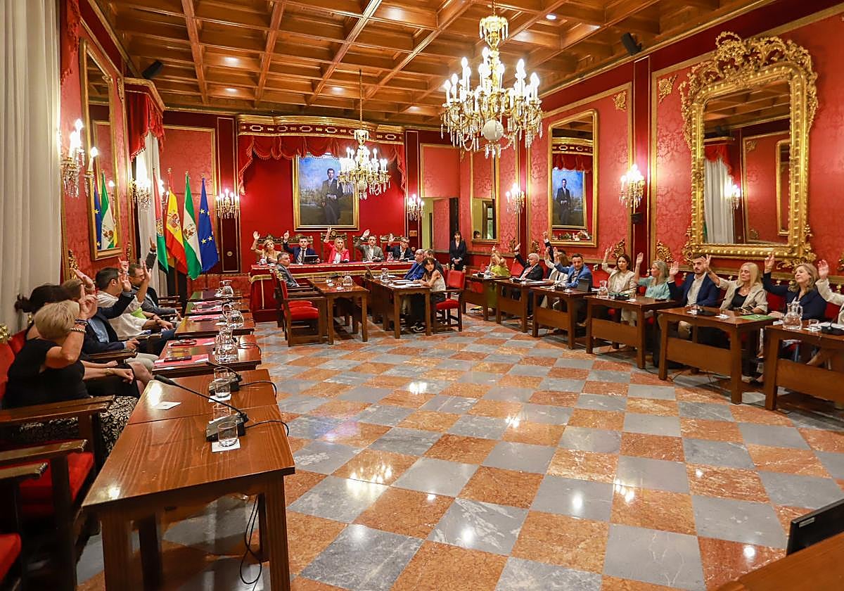 Aprobación por unanimidad de la entrada de Diputación en el consorcio de la capitalidad este jueves.