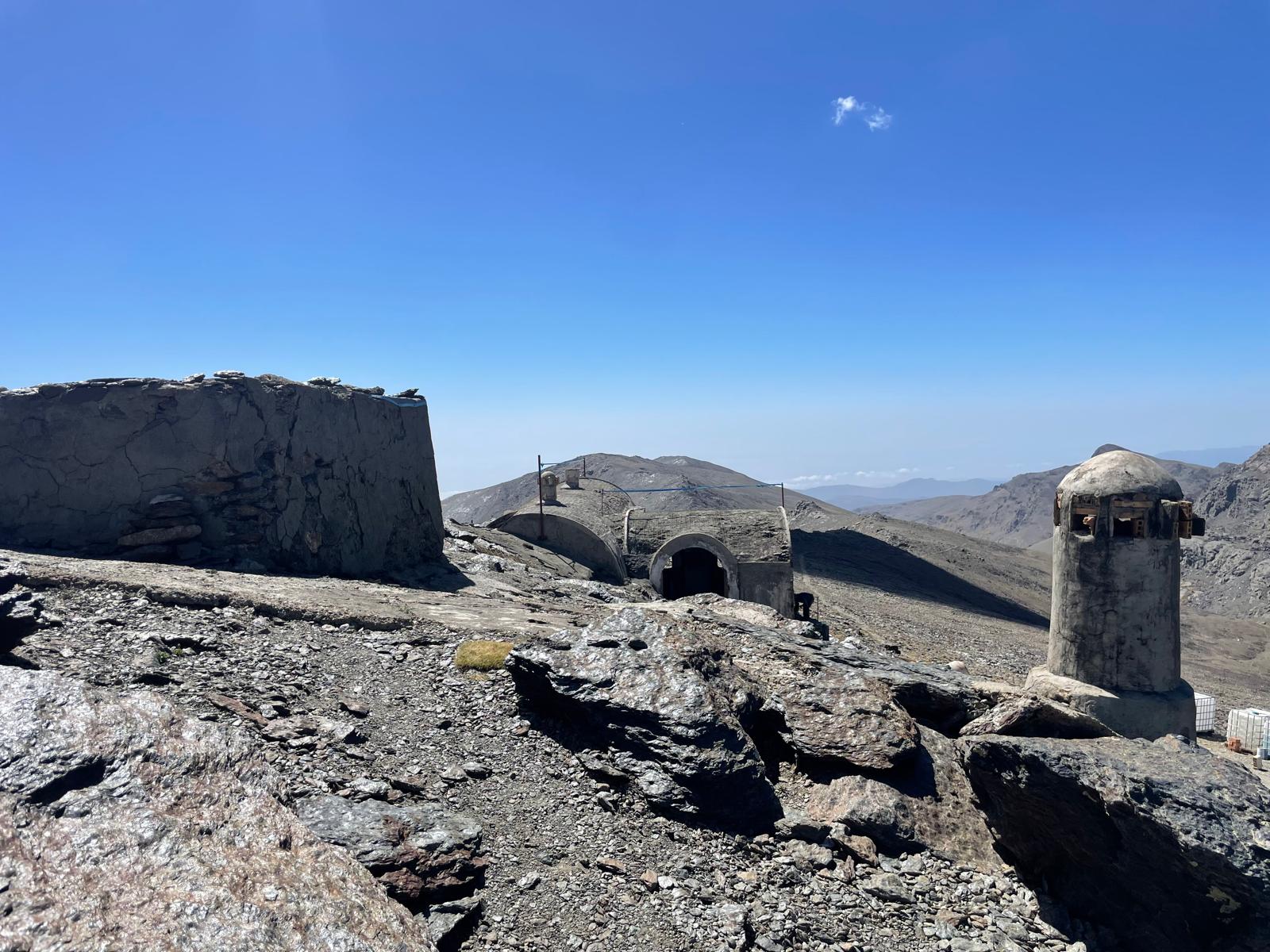 Las obras del refugio de Elorrieta, en imágenes