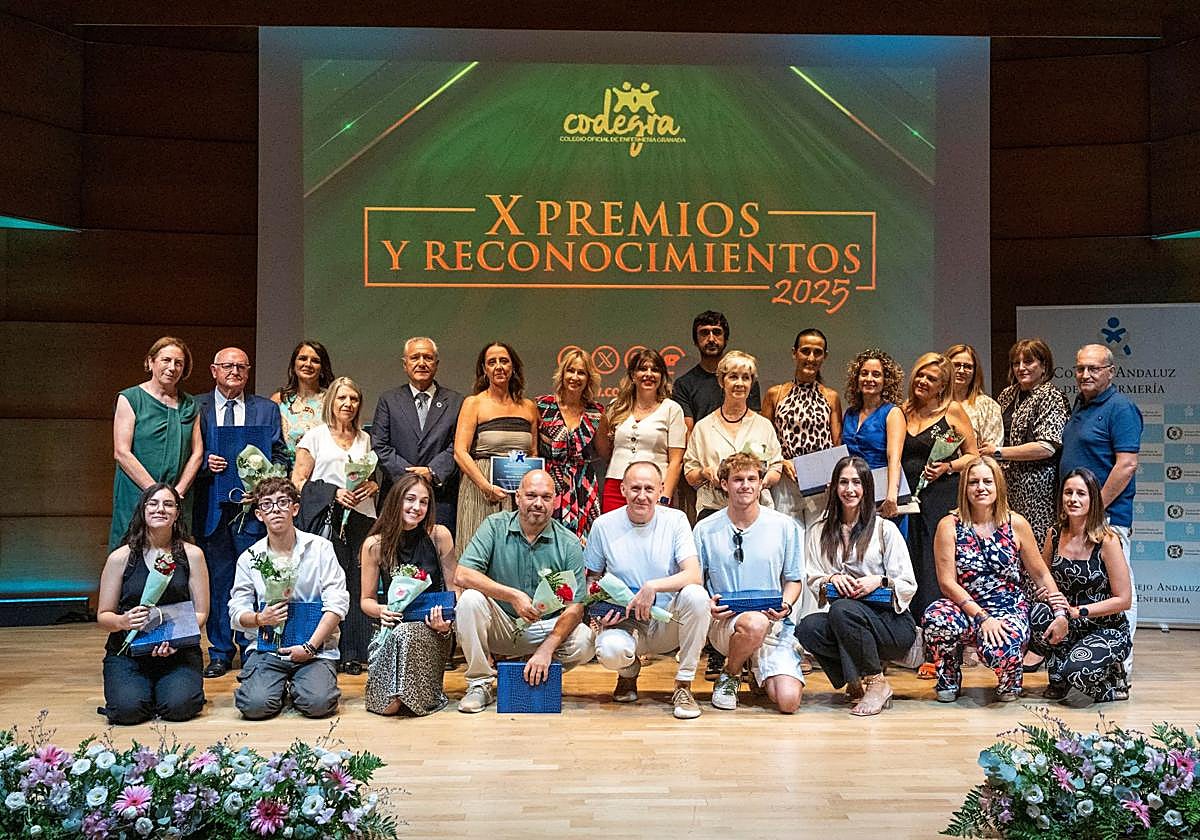 X Premios y Reconocimientos del Colegio Oficial de Enfermería de Granada.