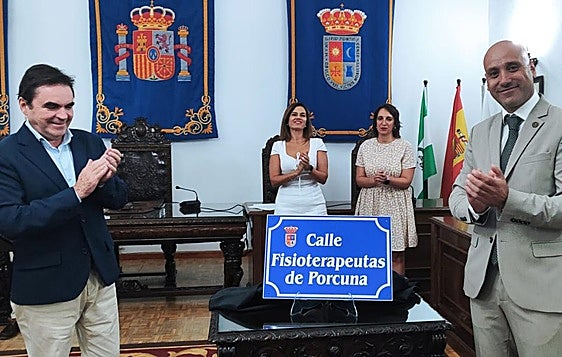 Acto celebrado en Porcuna.