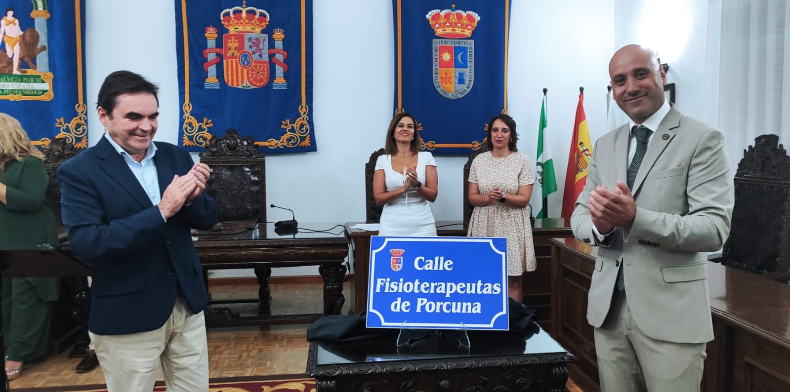Acto celebrado en Porcuna.
