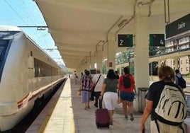 Estación de tren de la capital, en una imagen de archivo.