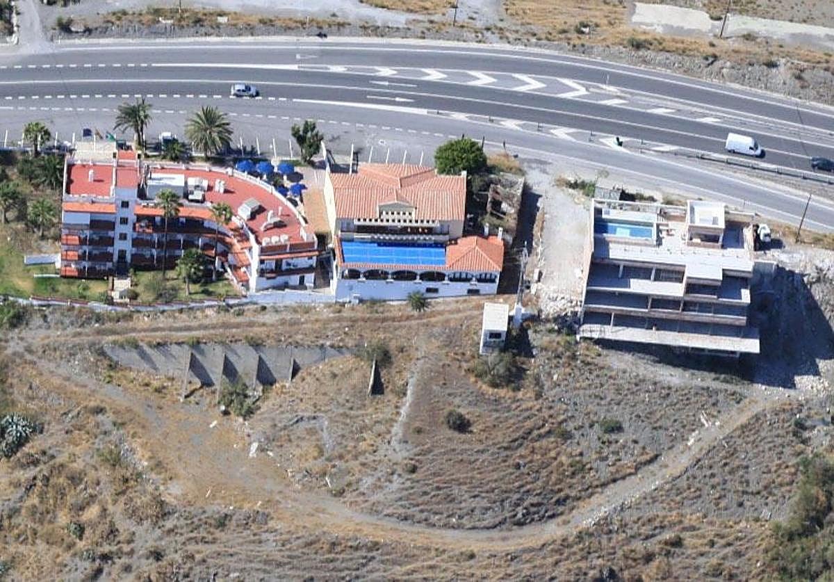 Hoteles Miba y Salambina en Salobreña.