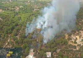 Imagend del incendio.