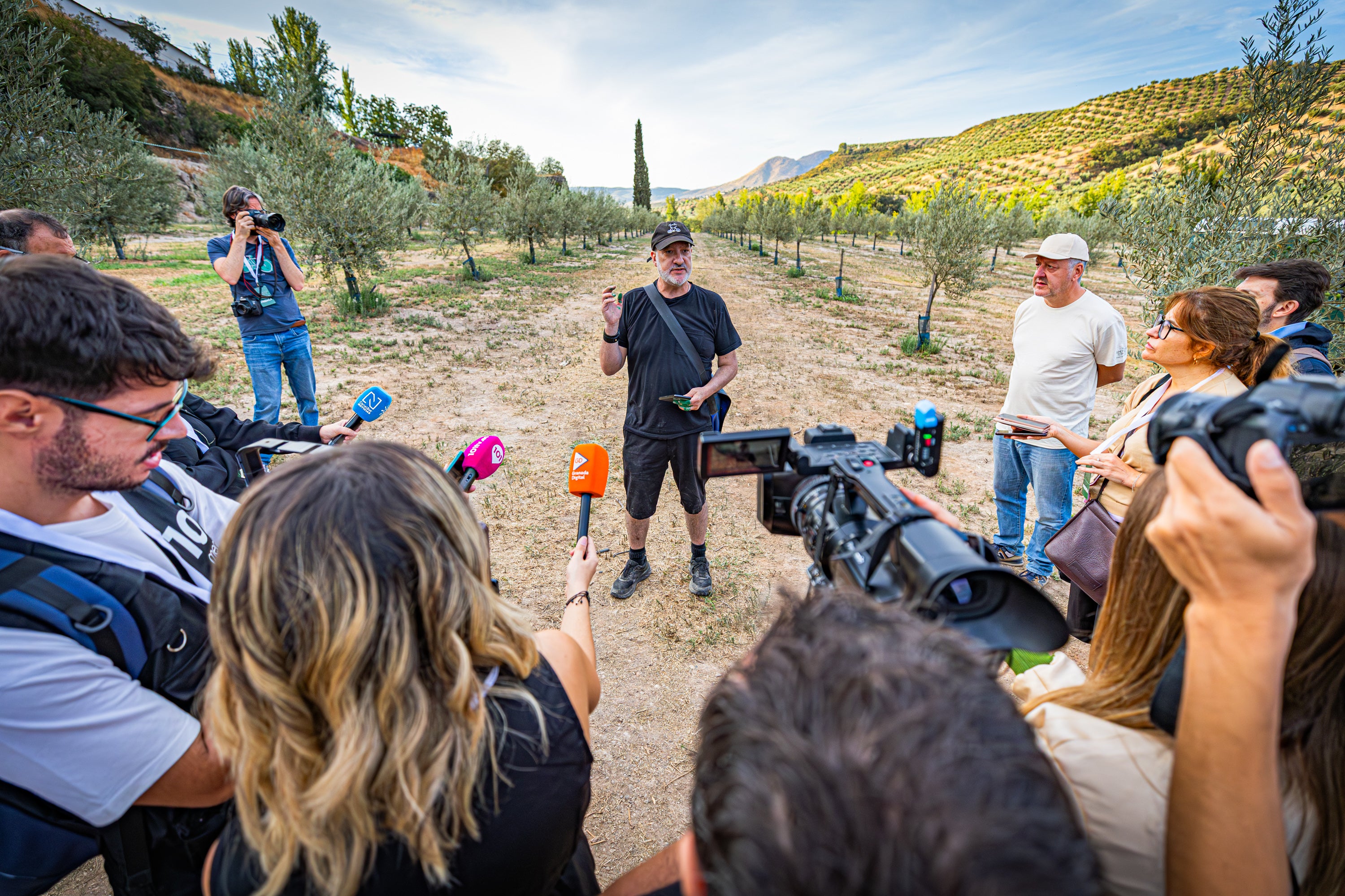 Las imágenes de los desnudos verdes en Granada