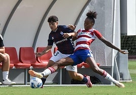 Las jugadoras del Granada femenino.