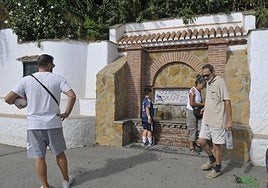 La 'Fuente del Salado' de Lanjarón