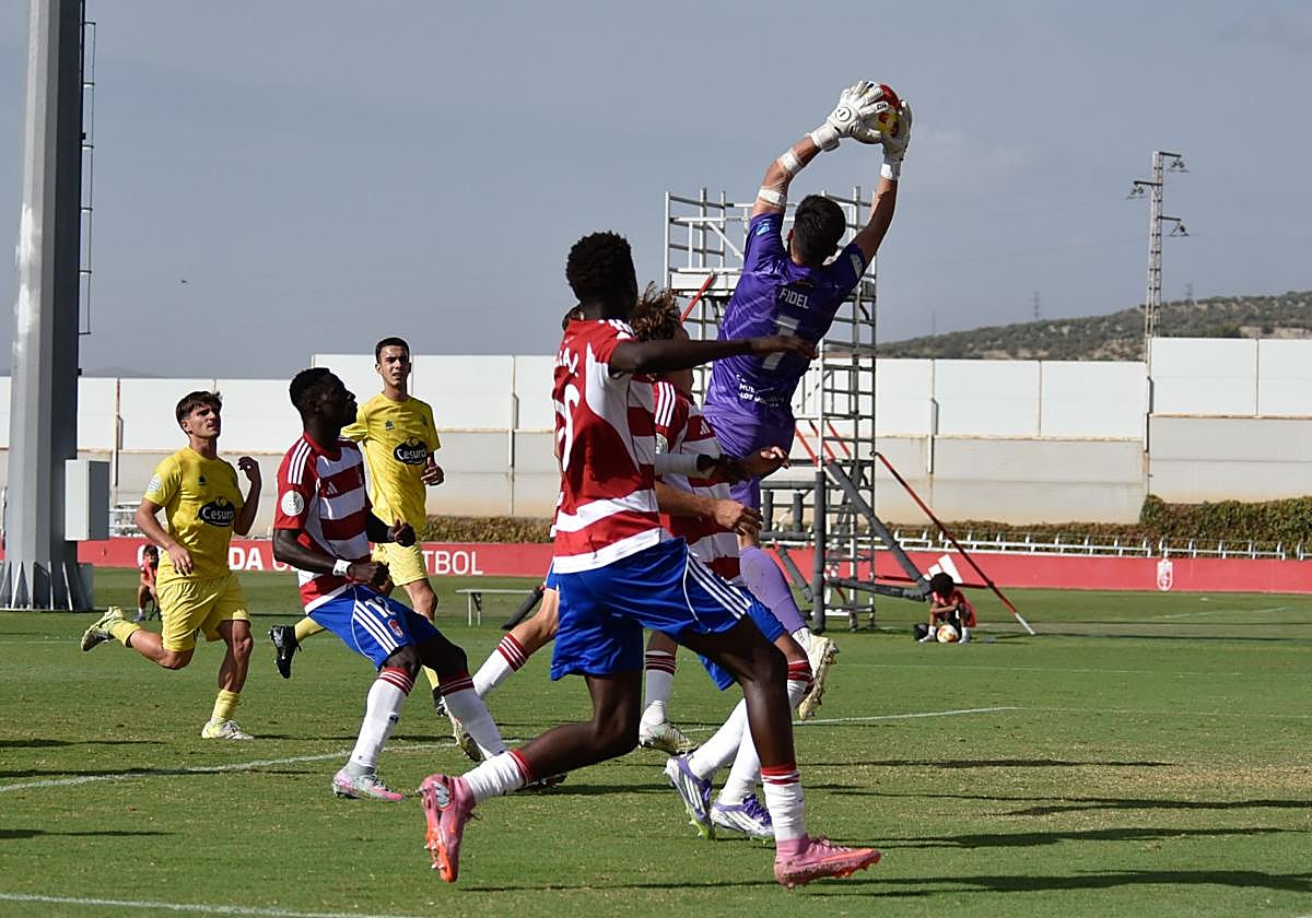 Las mejores imágenes del Recreativo Granada - Huétor Tájar