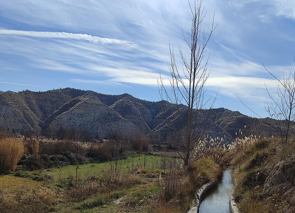 Acequia de las Viñas, en Castilléjar.