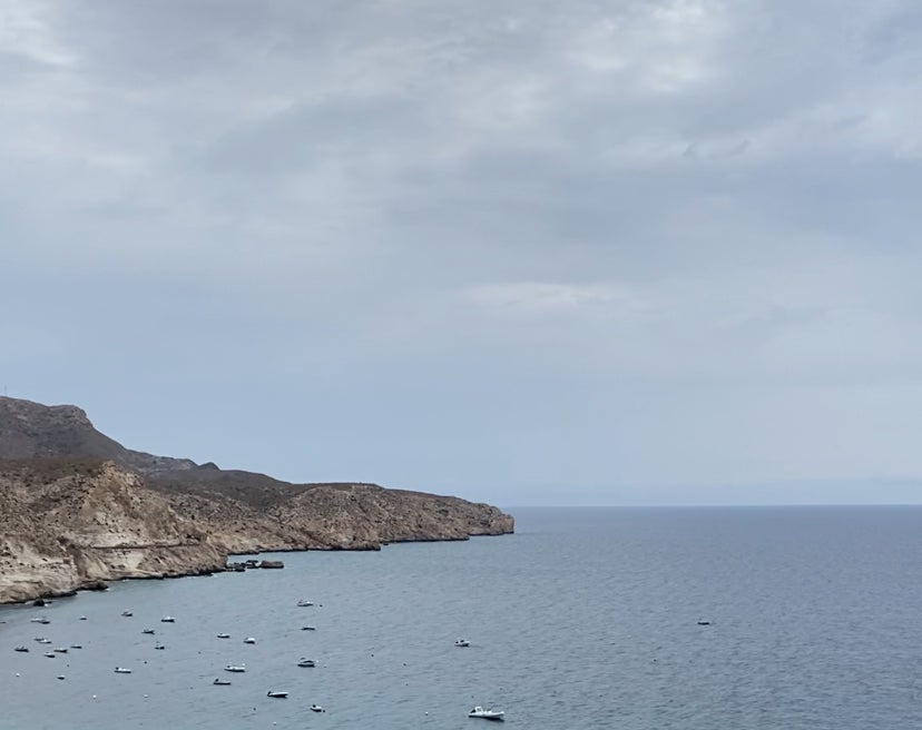 El cielo lucía encapotado el pasado domingo, aunque sin rastro del frente frio anunciado.