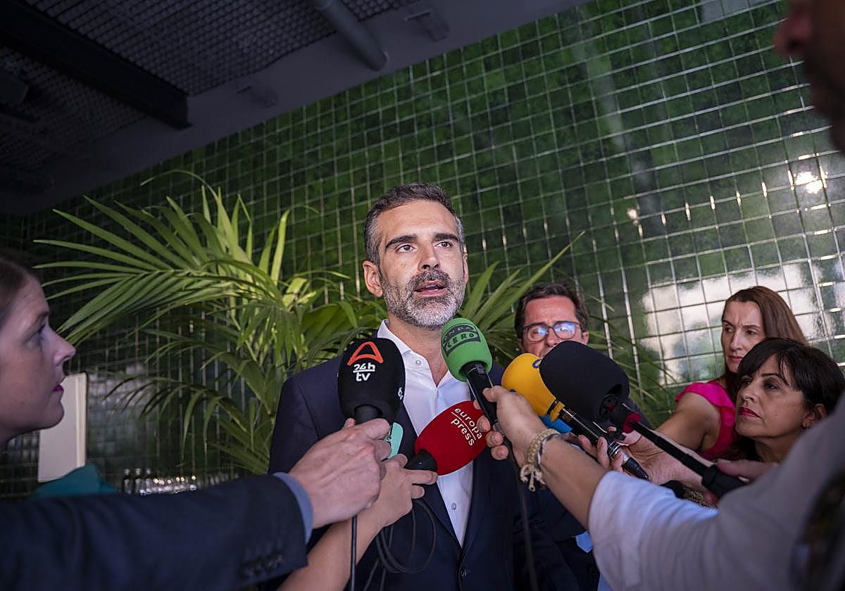 Ramón Fernández-Pacheco, consejero de Agricultura, Pesca, Agua y Desarrollo Rural.