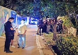 Botellón en Granada este fin de semana.