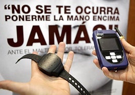 Pulsera telmática con GPS.