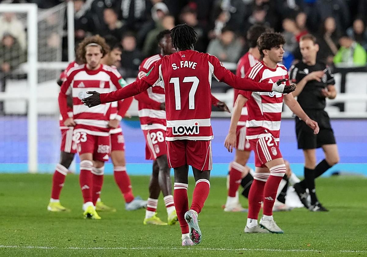 Souleymane Faye, resignado en El Plantío.