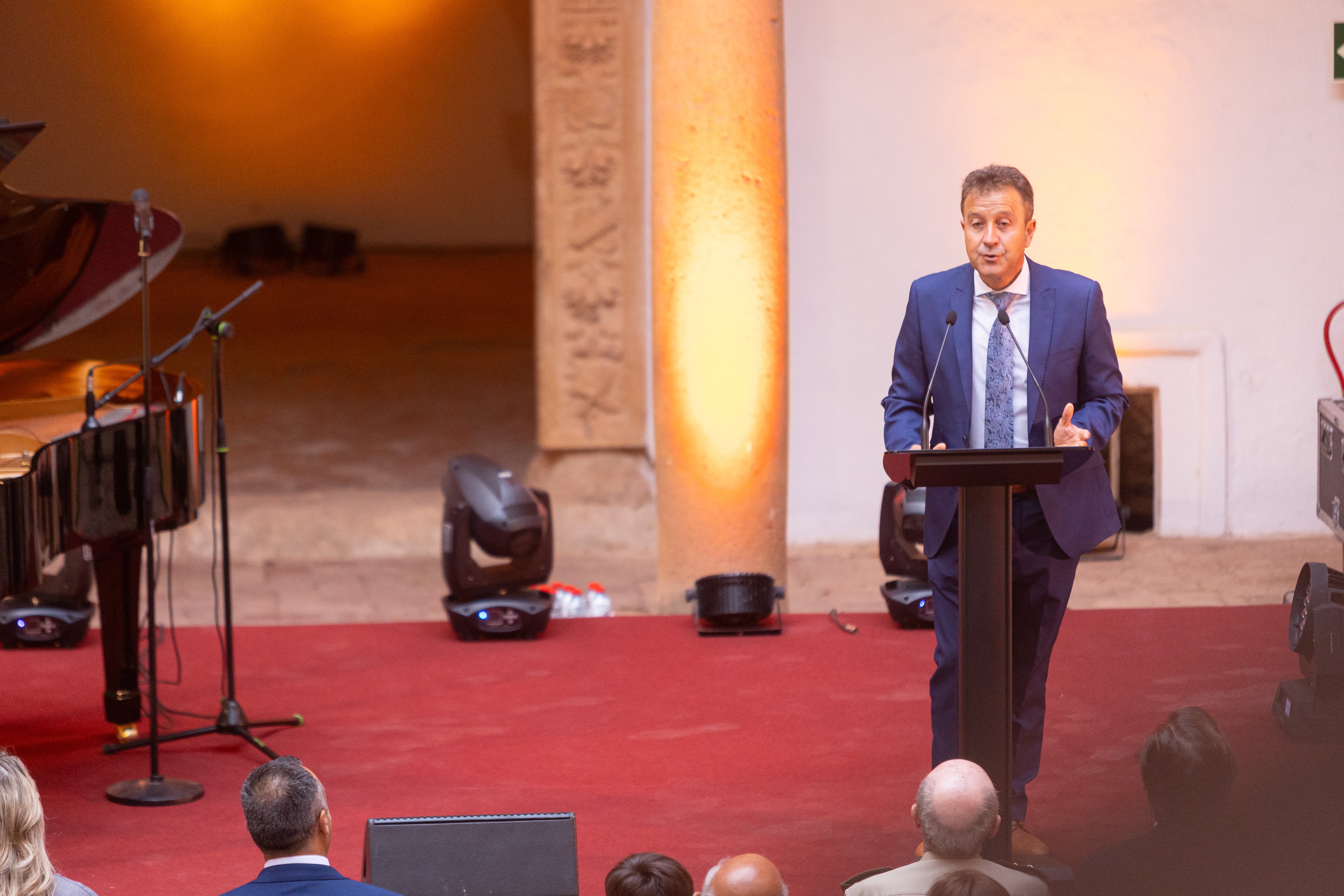 Las imágenes de la inauguración del castillo de La Calahorra este miércoles