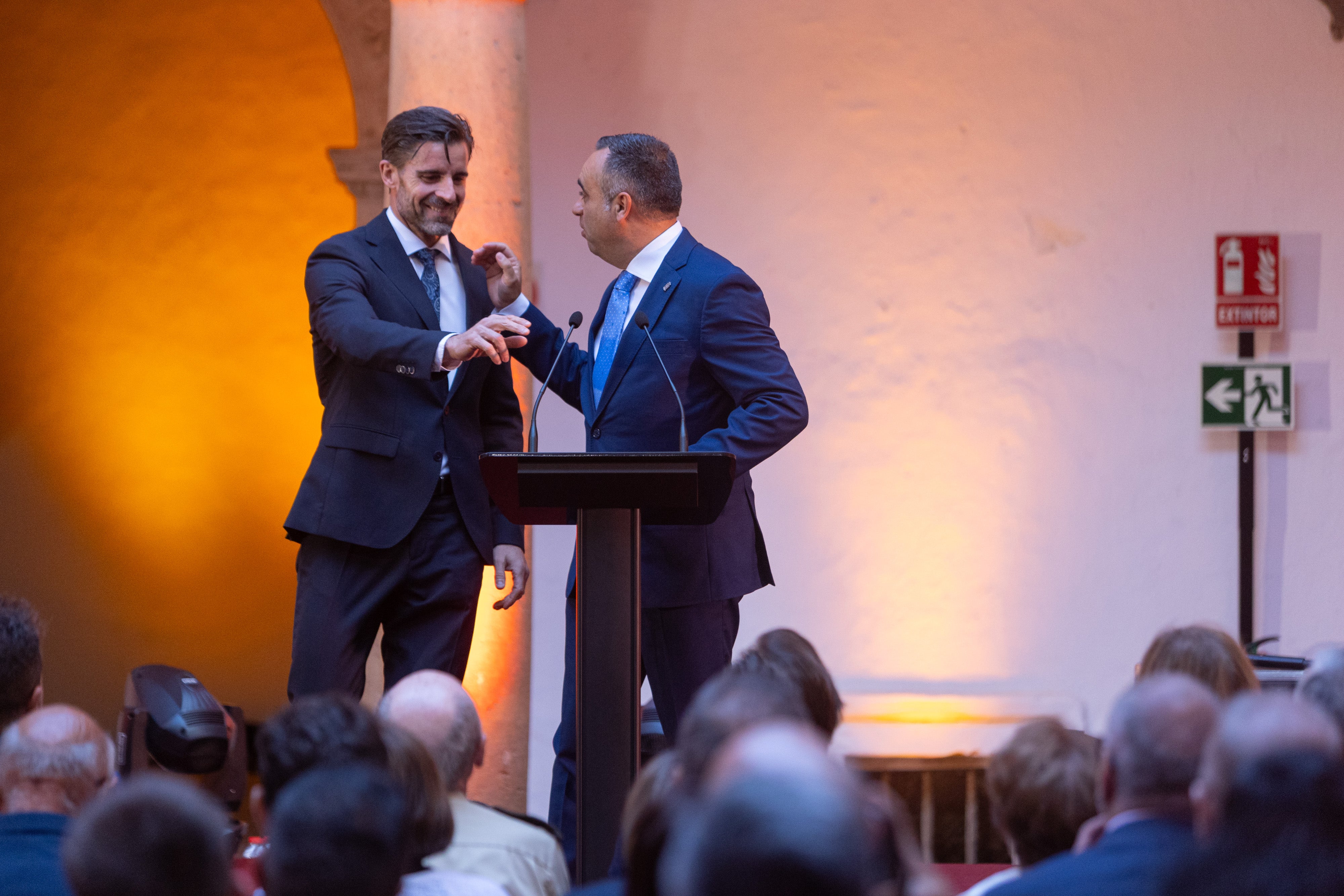 Las imágenes de la inauguración del castillo de La Calahorra este miércoles