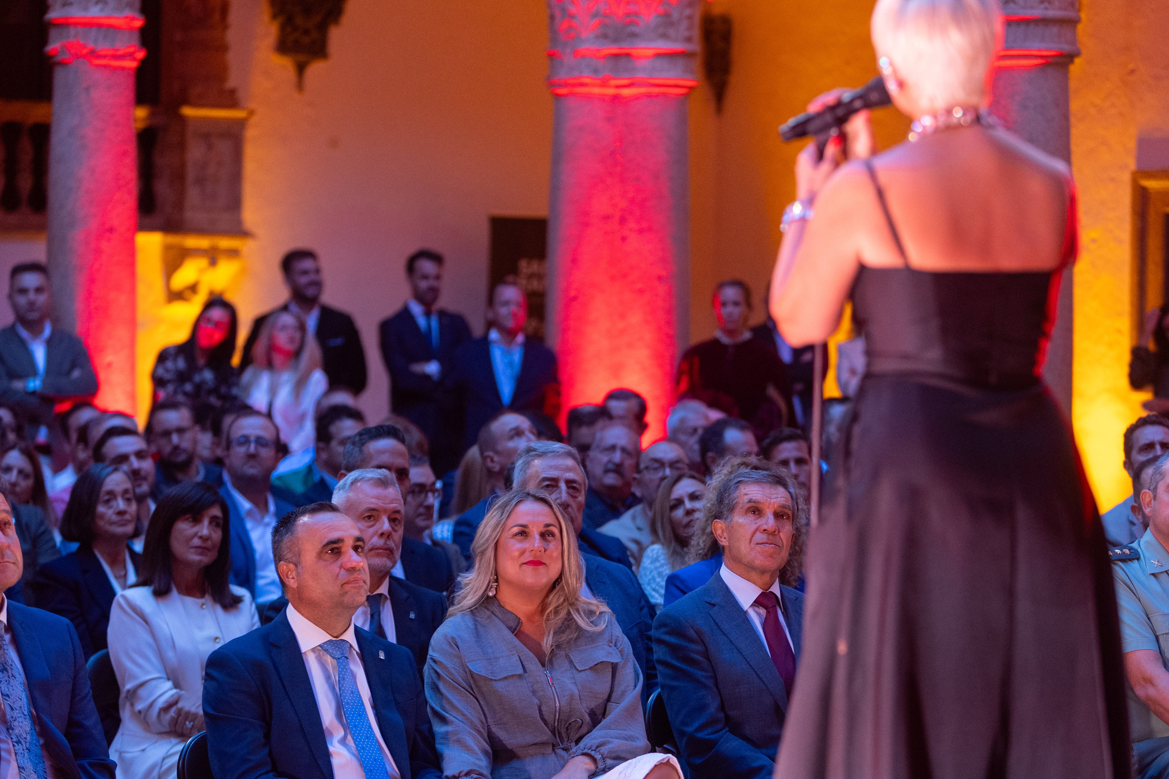 Las imágenes de la inauguración del castillo de La Calahorra este miércoles