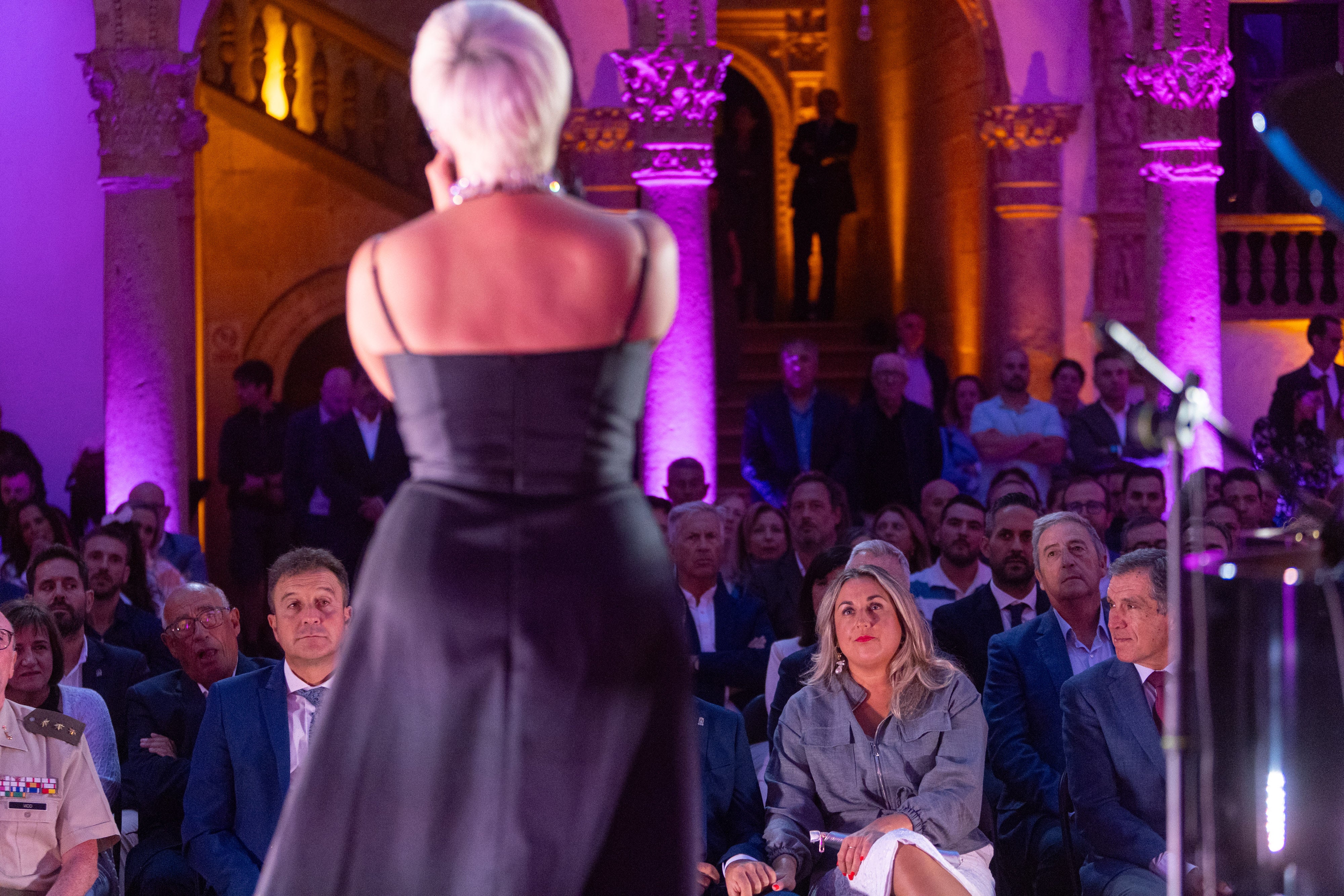 Las imágenes de la inauguración del castillo de La Calahorra este miércoles