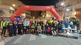 Deporte y solidaridad se unen en la BTT Nocturna 'Memorial Ginés Pérez Mateos' de Albox
