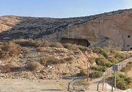 Imagen de las antiguas canteras de la Rambla Belén.