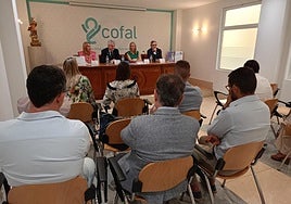 Inauguración de la jornada organizada con motivo del Día Mundial del Farmacéutico.