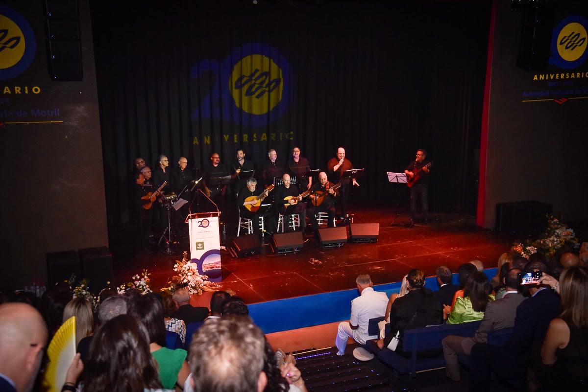 La gala del 20º aniversario de la Autoridad Portuaria de Motril, en imágenes