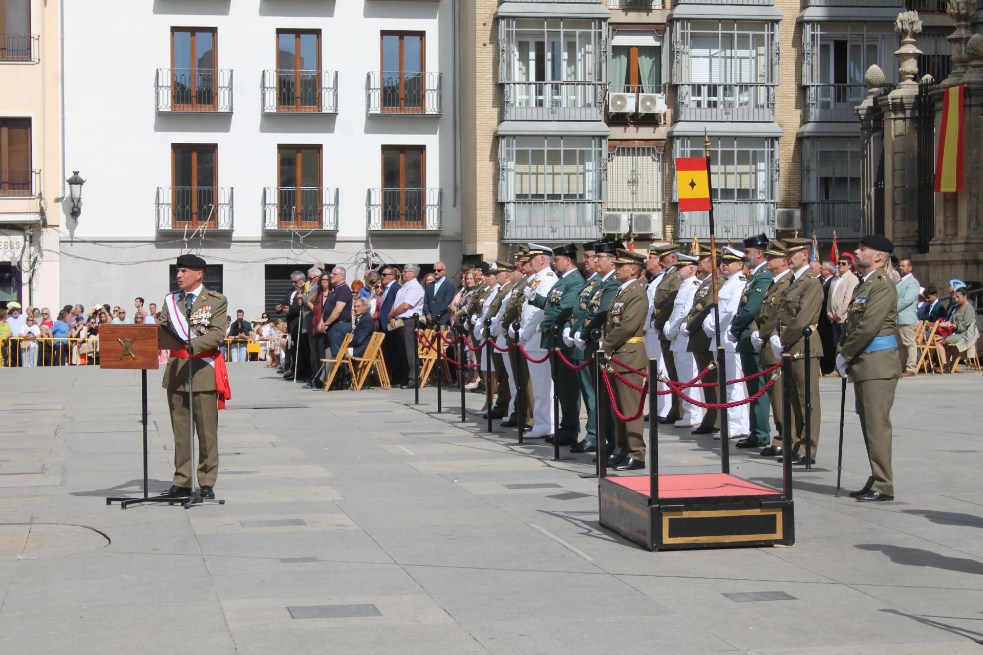 Las imágenes de los 450 civiles que juran bandera en Jaén