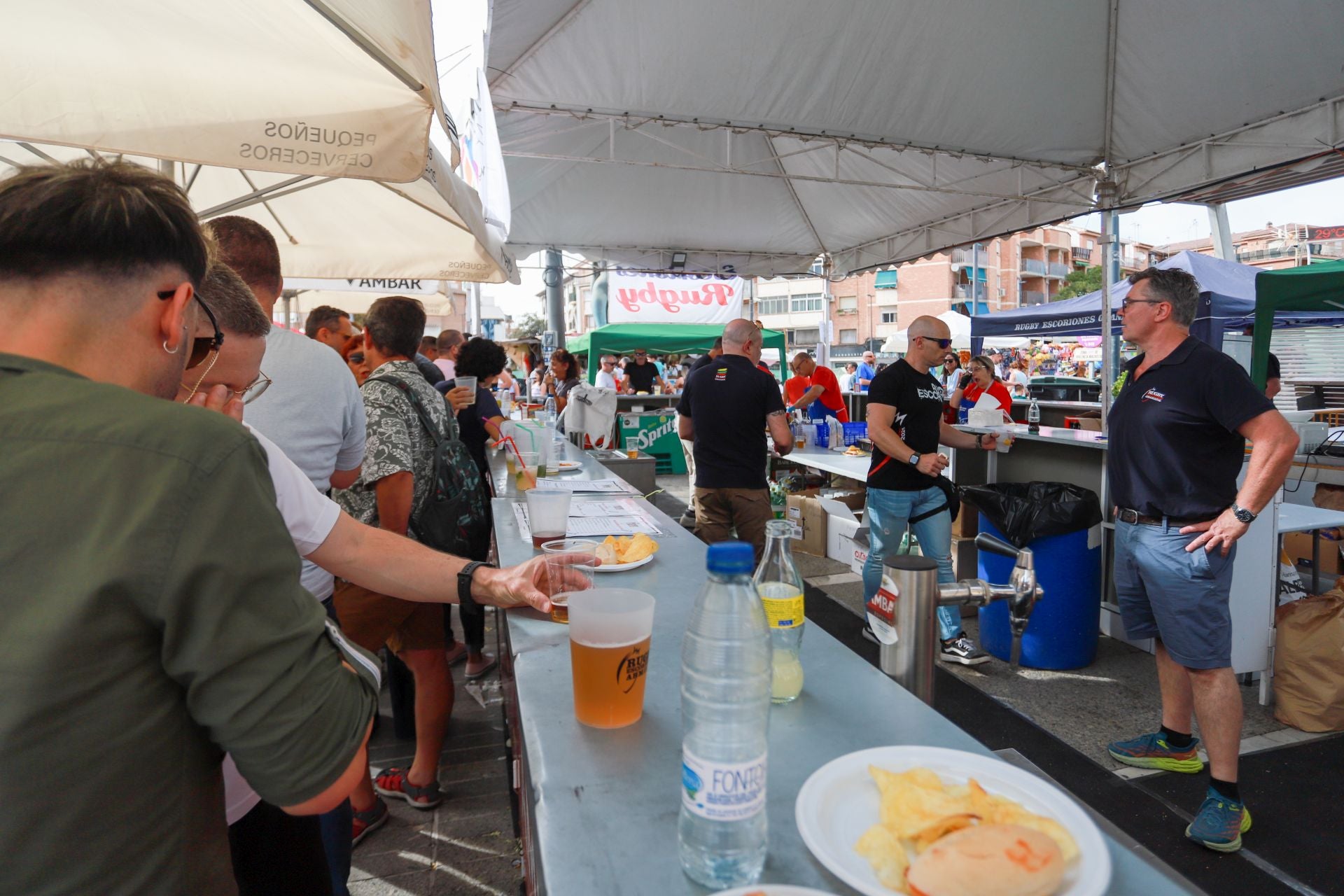 Las imágenes del ambiente en las fiestas de Armilla