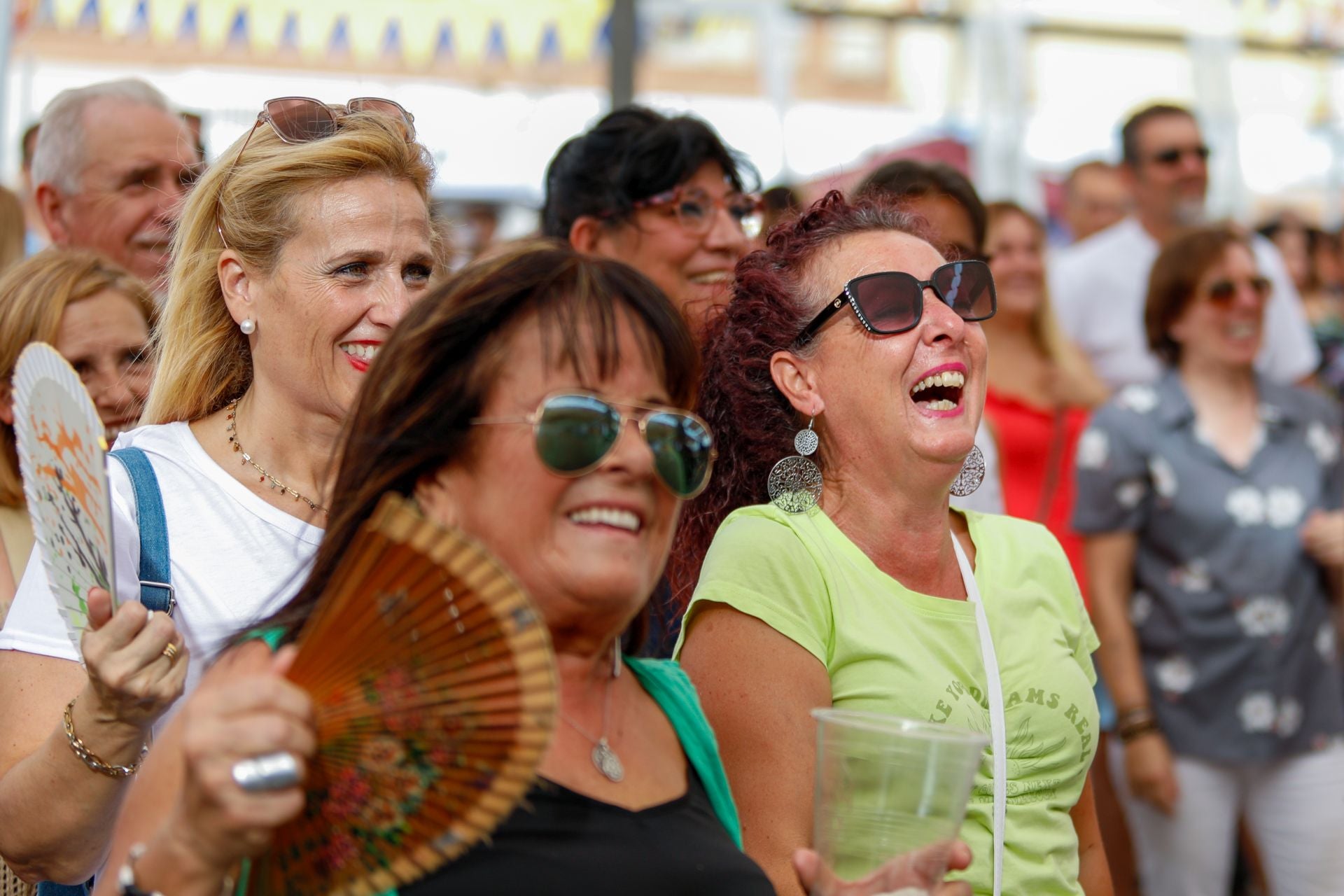 Las imágenes del ambiente en las fiestas de Armilla