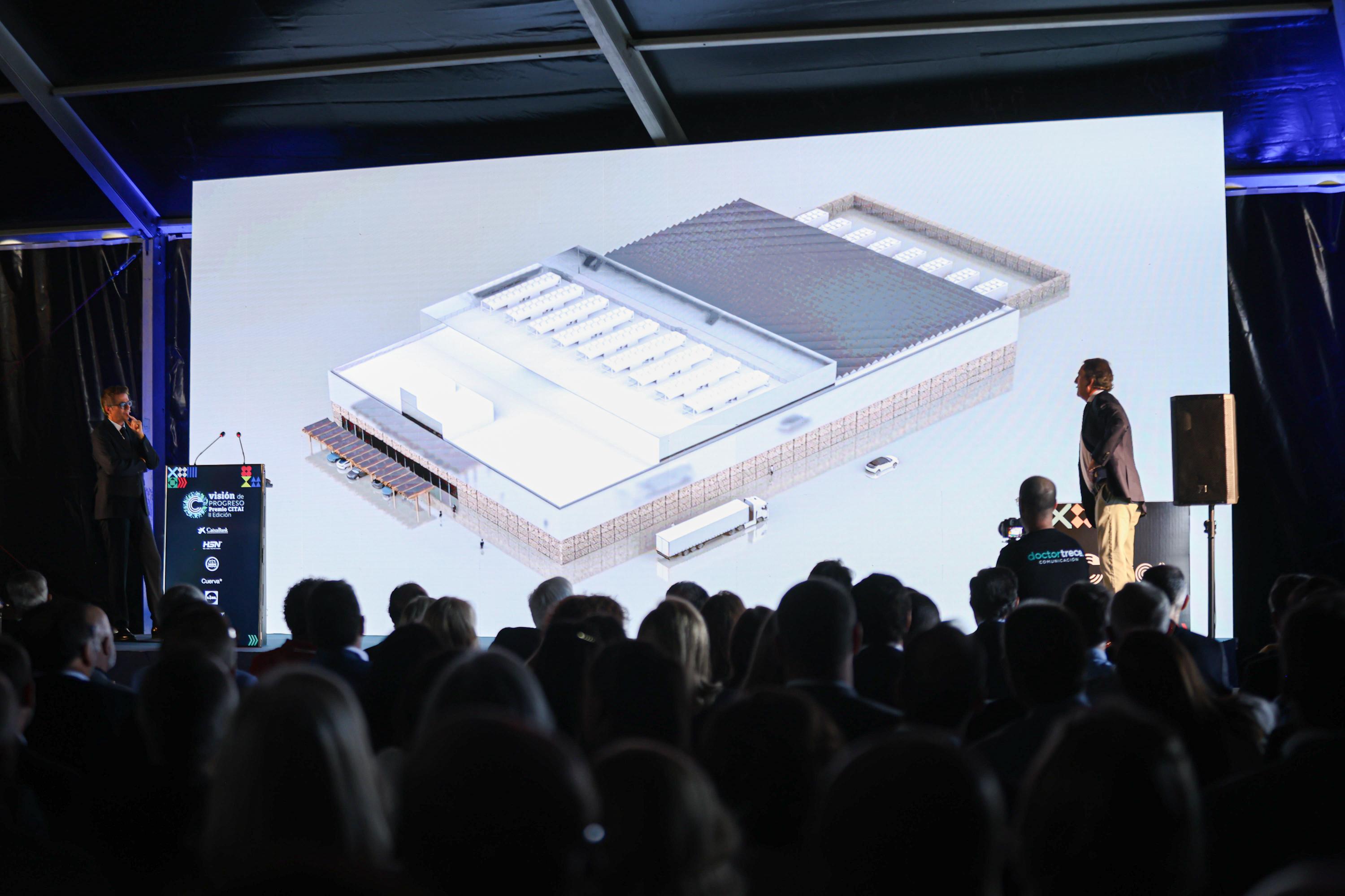 Momento de la presentación del proyecto.