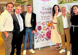 Representación almeriense en la actividad en Serbia que se ha celebrado durante estos días.