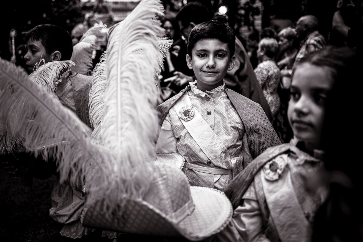 Las imágenes más íntimas de la procesión de la Virgen de las Angustias