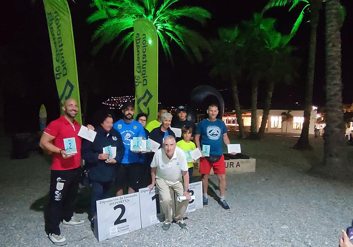 La Herradura reunió a casi una treintena de participantes en el Provincial de Pesca de Diputación