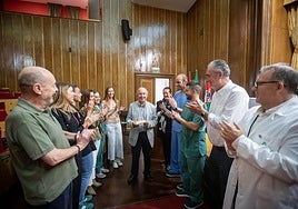 El Virgen de las Nieves se despide del coordinador Rafael Gálvez tras 46 años de servicio.