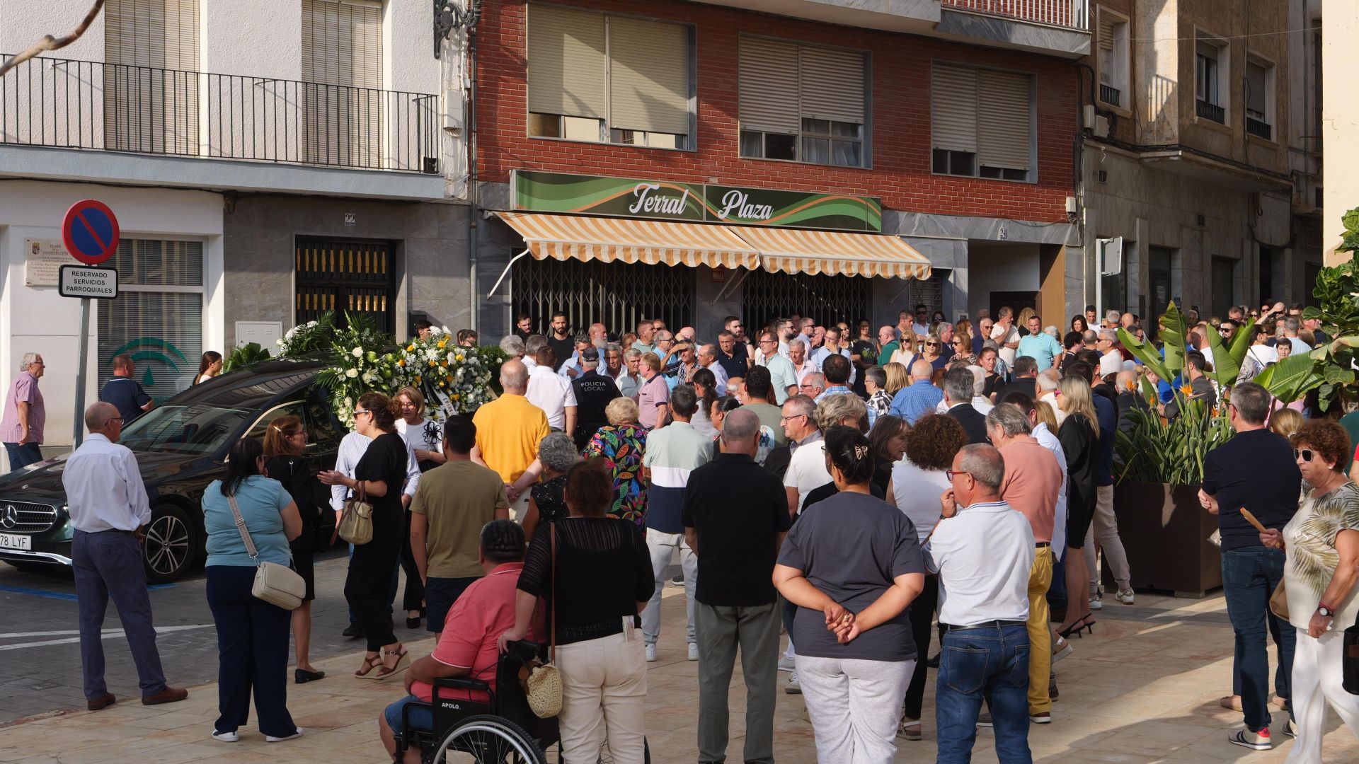 Las imágenes del entierro de Antonio Campos en Berja