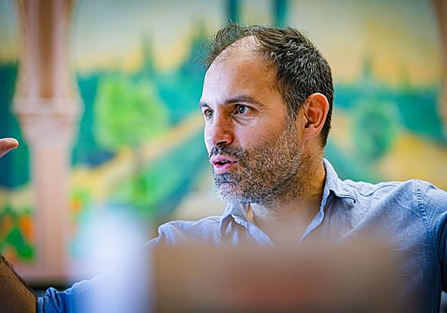 Kennedy, durante la entrevista.