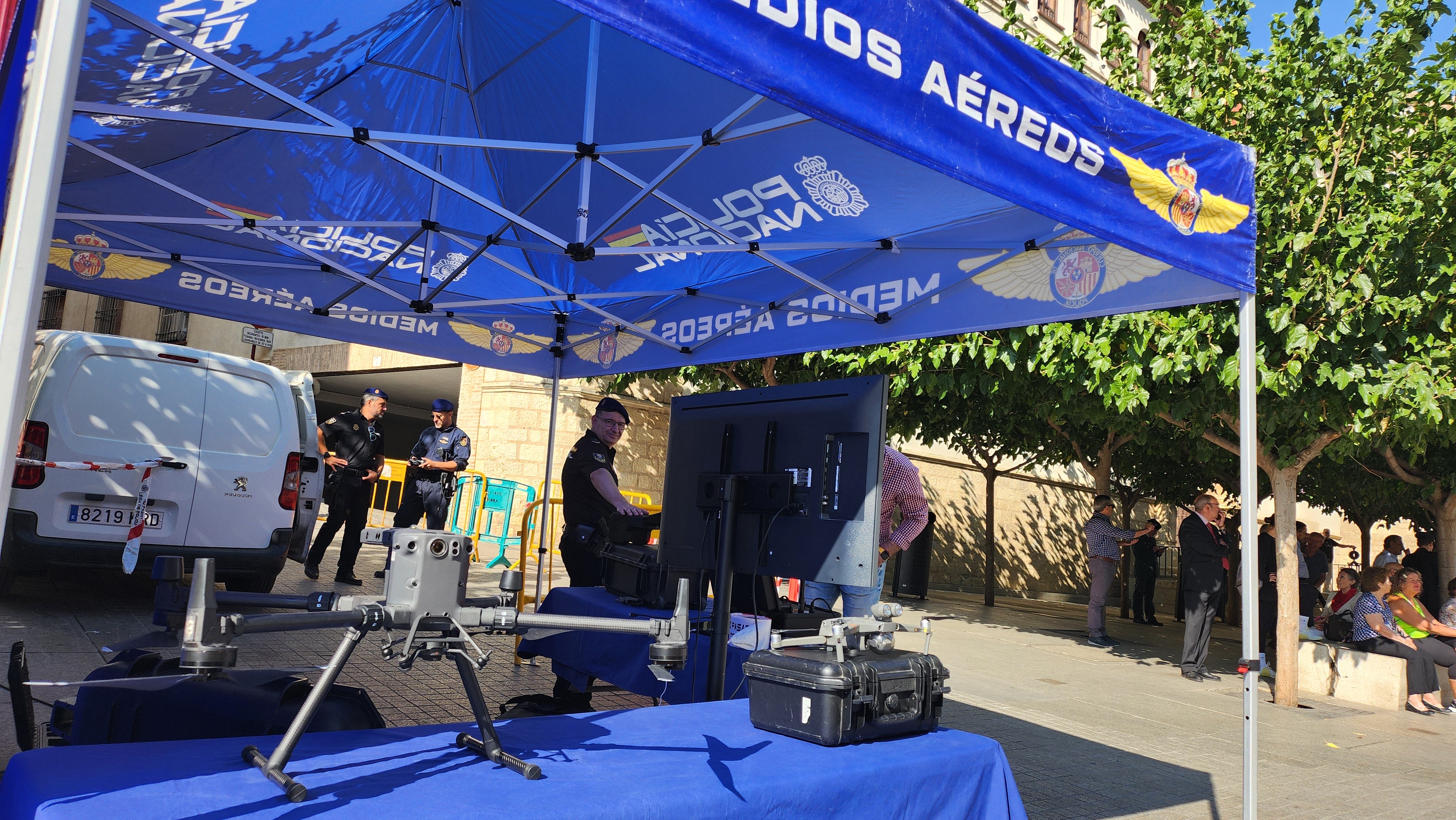 Las imágenes de la Policía Nacional de Jaén en su día grande