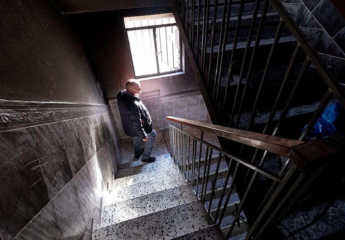 Propietario de la casa afectada por una bomba en Pinos Puente.