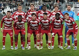 Jugadores del Granada.
